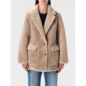 Urbancode Fur Coat Woman Honey